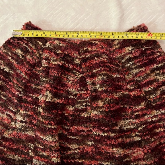 Gab & Kate Annie Skirt Short Knit Berry Colors Size Medium NWT MIXOLOGY - Picture 6 of 7